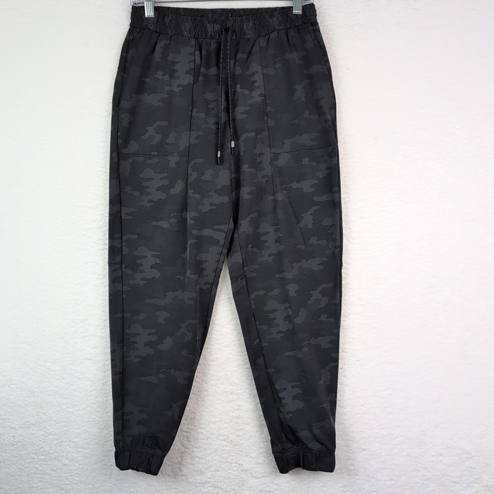 Fabletics The One Jogger Pants Mens Size S Black Tactical Camo Print Athletic